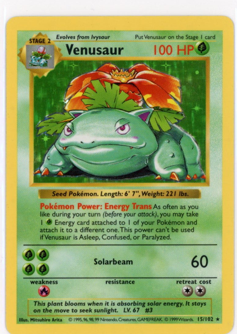 Venusaur 15 Shadowless MP