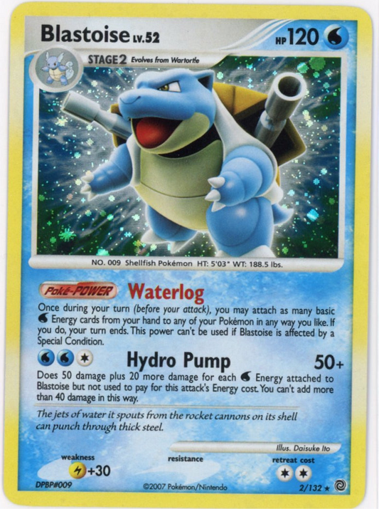 Blastoise Holo 2 LP