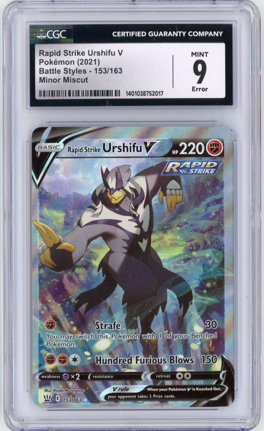 Rapid Strike Urshifu 153 CGC 9 ERROR