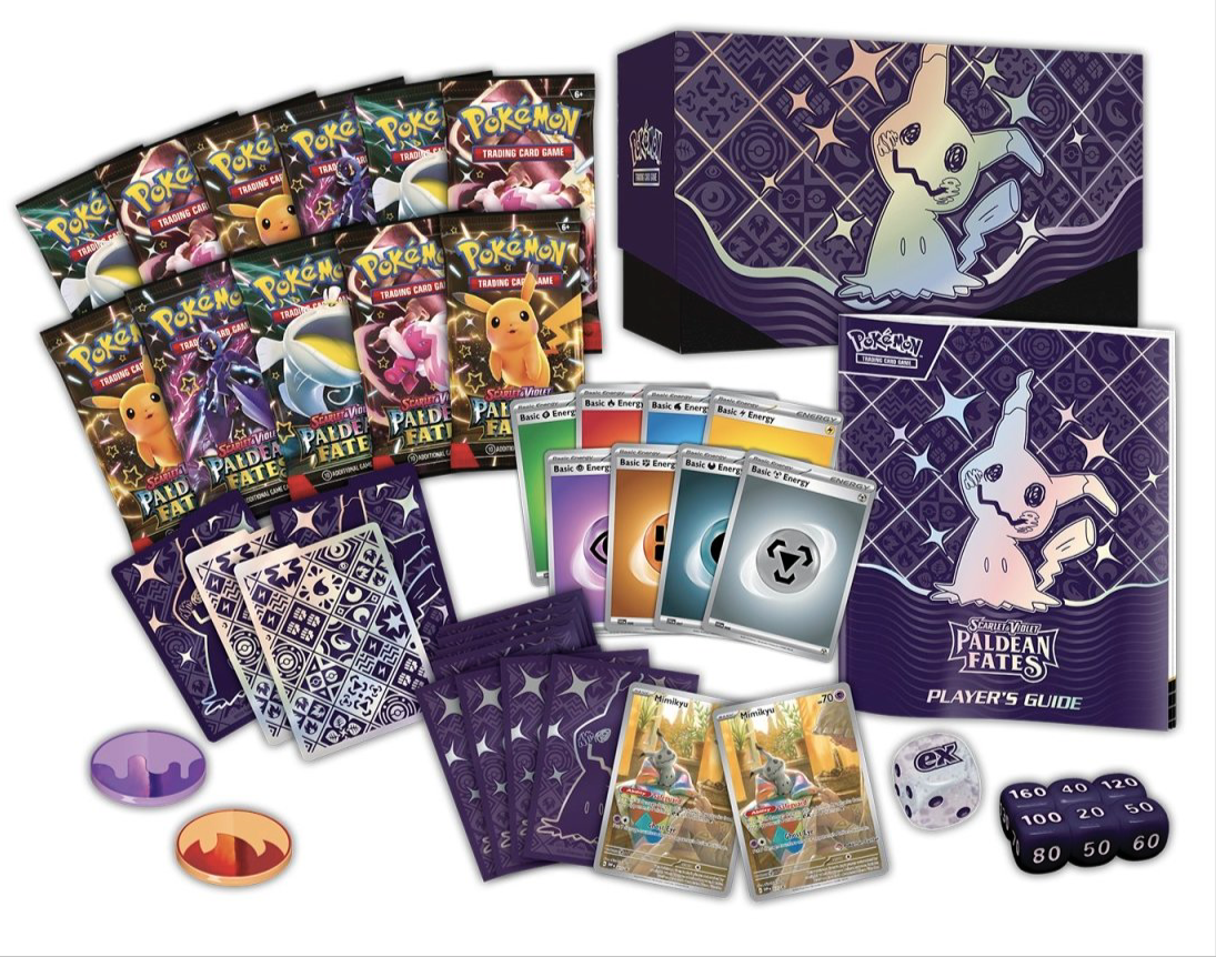 Paldean Fates Pokemon Center ETB Sealed