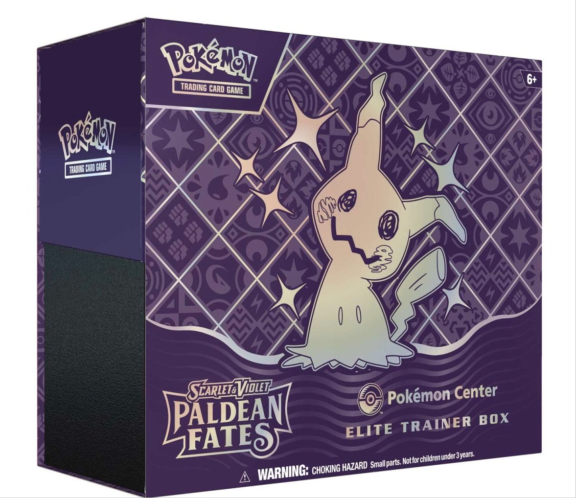 Paldean Fates Pokemon Center ETB Sealed