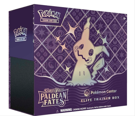 Paldean Fates Pokemon Center ETB Sealed
