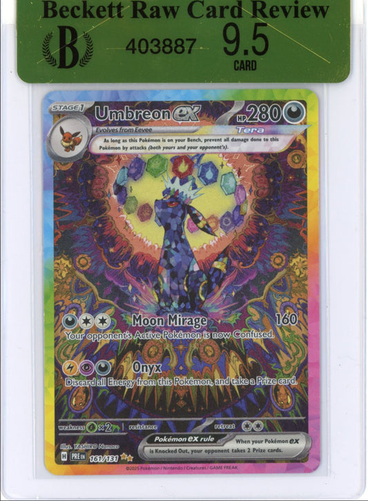 UMBREON SAR GEM MINT BGS 9.5