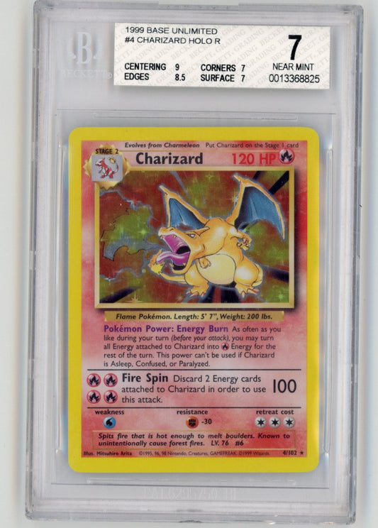 Charizard Base Set BGS 7