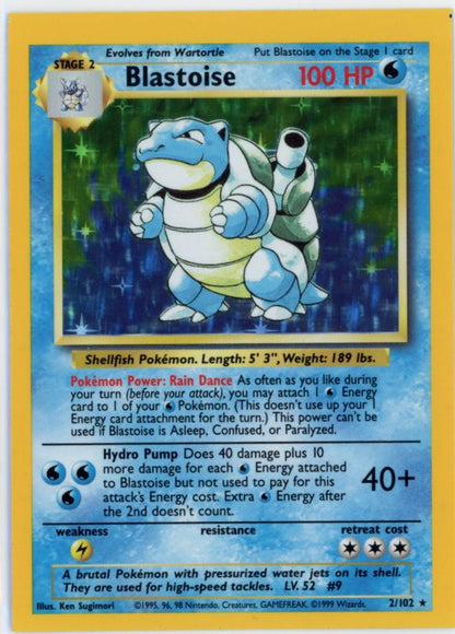 Blastoise Square Cut NM