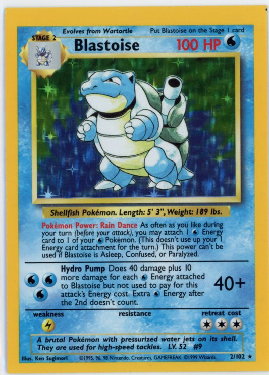 Blastoise Square Cut NM