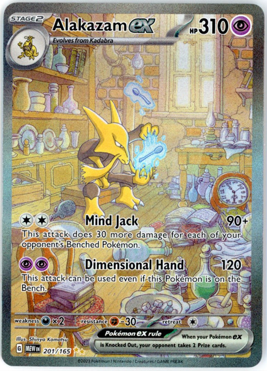 Alakazam ex 201/165 NM